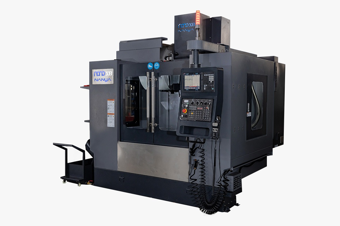 Centro de usinagem CNC Nano X8 em perspectiva